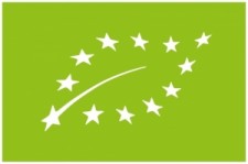 EU organic logo, found on wine to signify organically grown grapes